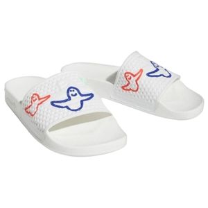Adidas Shmoofoil Slides Cloud White Unisex Sandal Size 10 HQ2034